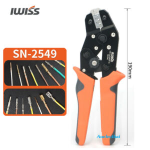 เครื่องมือย้ำหางปลา IWISS SN-2549 AWG28-18