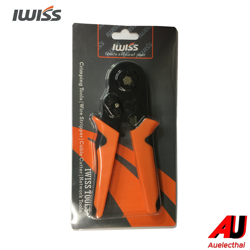 คีมย้ำหางปลาคอร์ดเอ็น IWISS HSC8 6-6A/HSC8 6-6 0.25 mm² - 6.00 mm² - Image 11