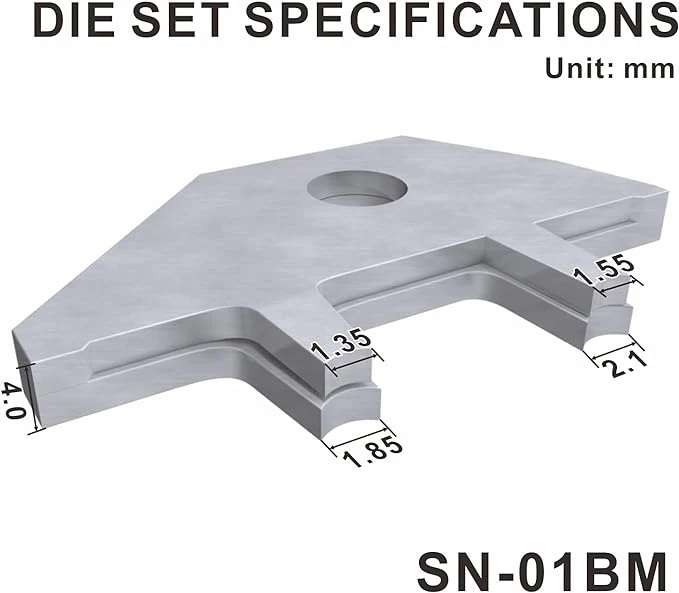 คีมย้ำหางปลา IWISS SN-01BM AWG28-20 (0.08-0.5mm2) - Image 4
